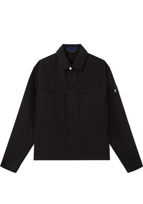 bull denim-tc jacket man black STONE ISLAND | K2S15 Q100027 S00J5V0029